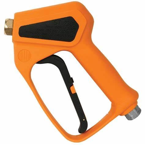 Soft Wash depot Suttner ST-2305 front view showing ergonomic grip and durable brass housing for reduced fatigue