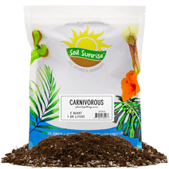 Soil Sunrise front packaging showing 2-quart bag and benefits