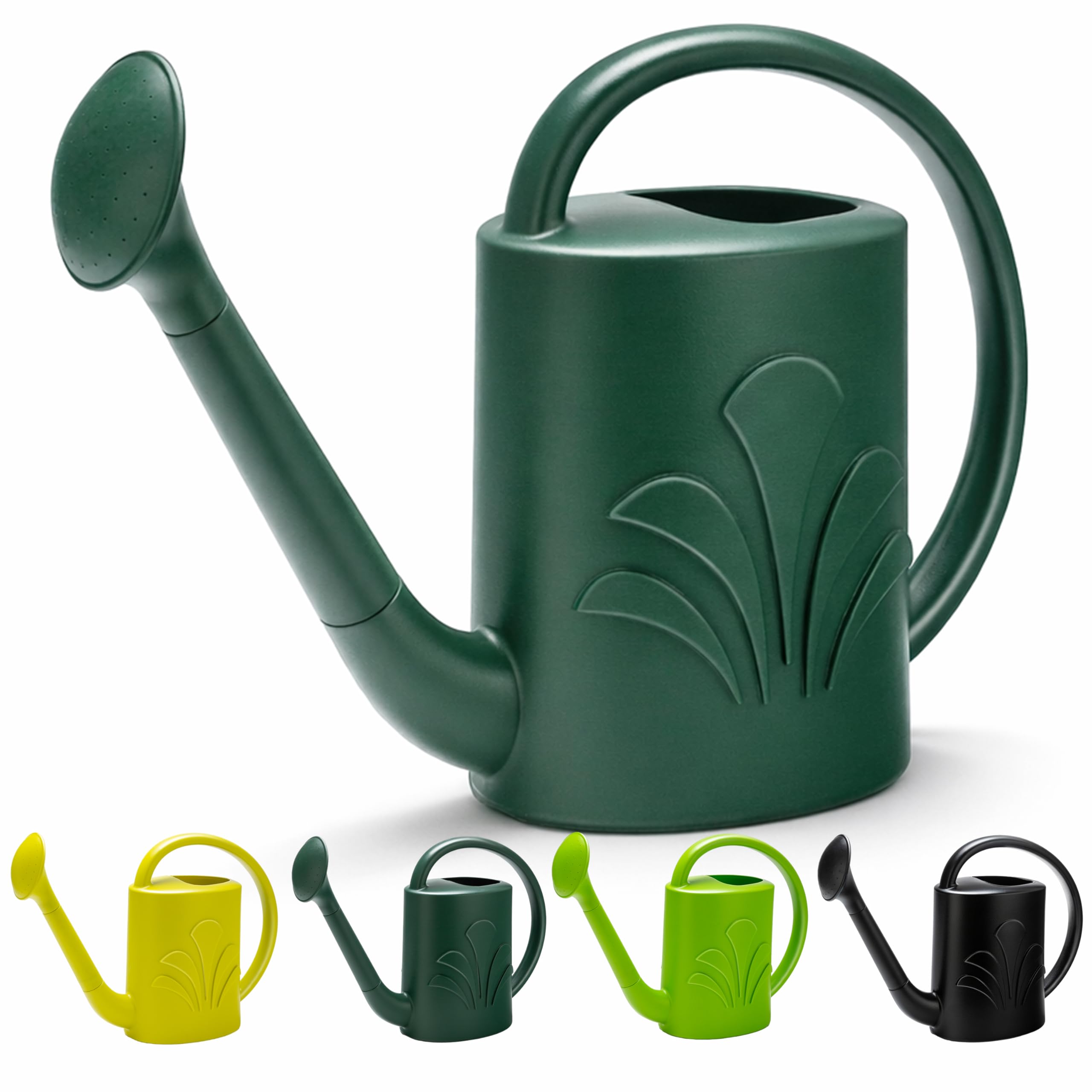 Soiwapot front view showing full can and spout for easy pouring