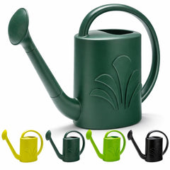 Soiwapot front view showing full can and spout for easy pouring