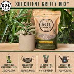 sol soils perlite and pumice texture for rapid drainage and root airflow