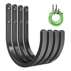 songsoso front view of aluminum hose holder showing compact design and durability