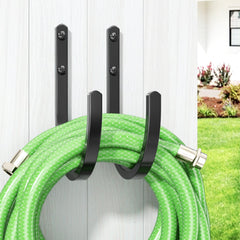 songsoso wall-mounted hose holder installed in garden delivering tidy storage