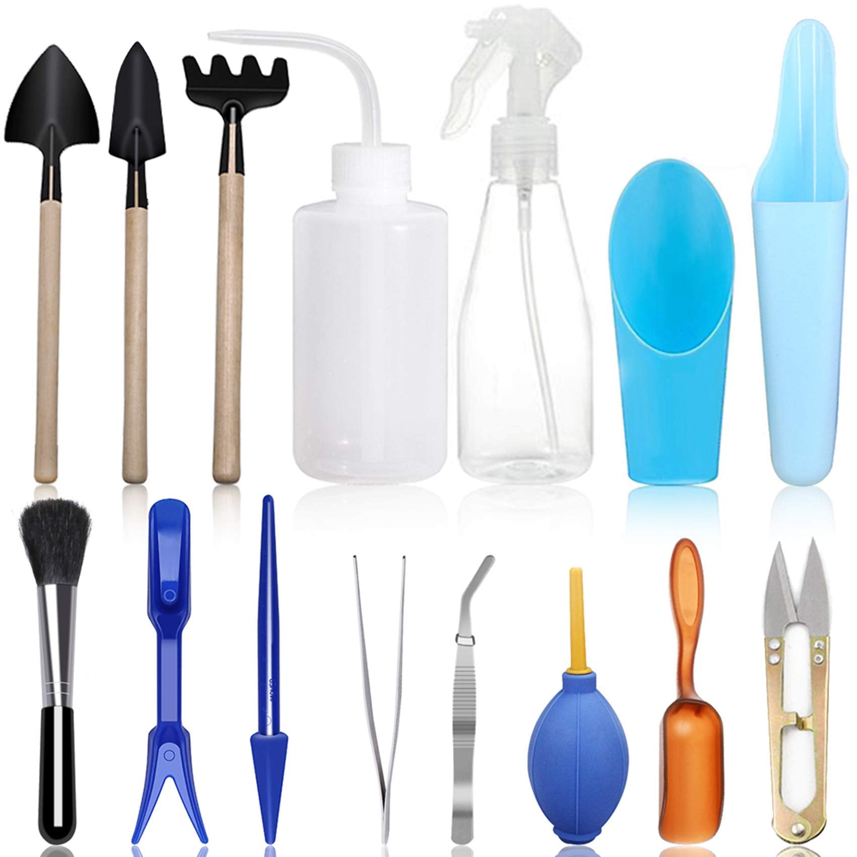 SONGZIMING front view of full 15-piece set showing organized tools and portability benefit