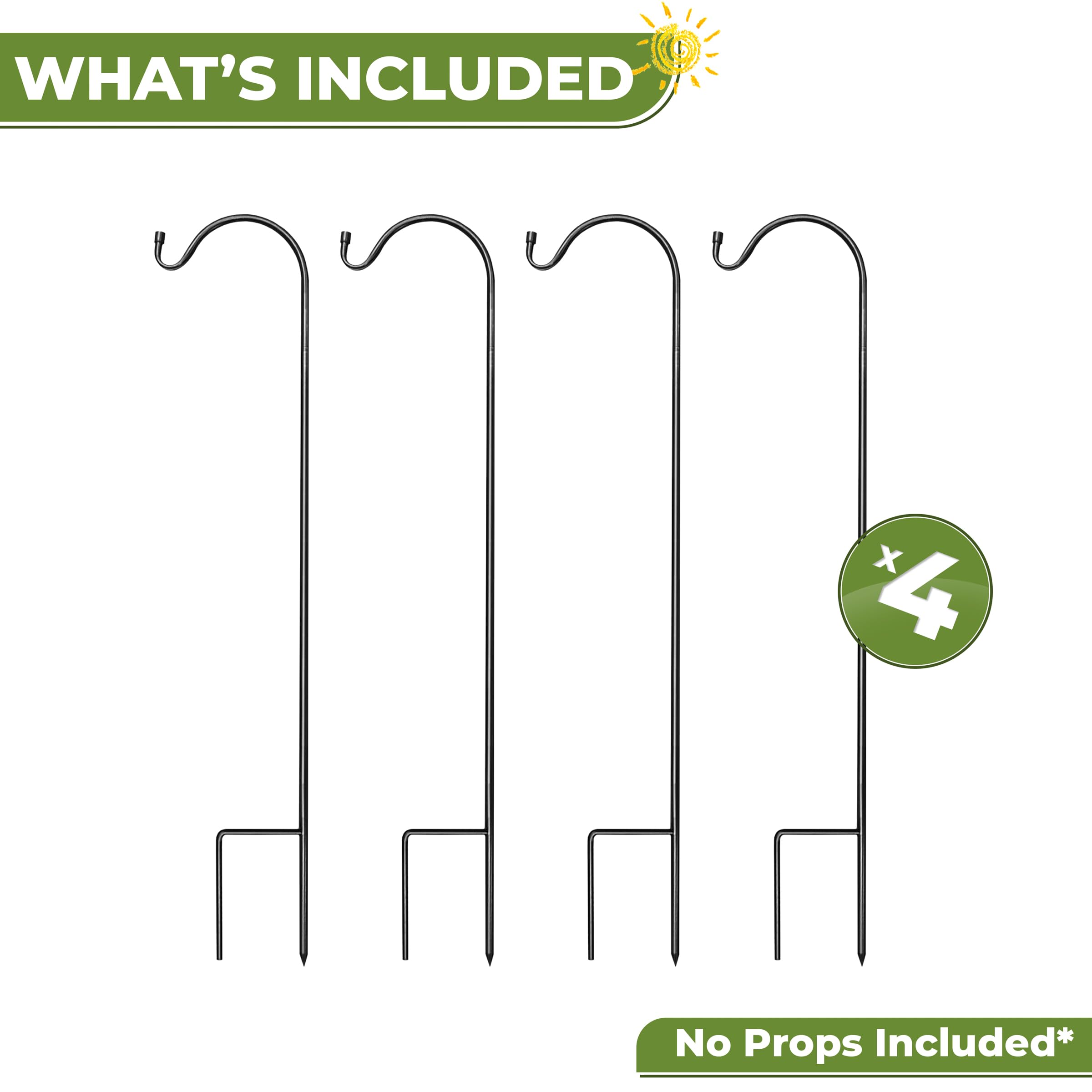 Sorbus stakes beside ruler showing size options for precise placement