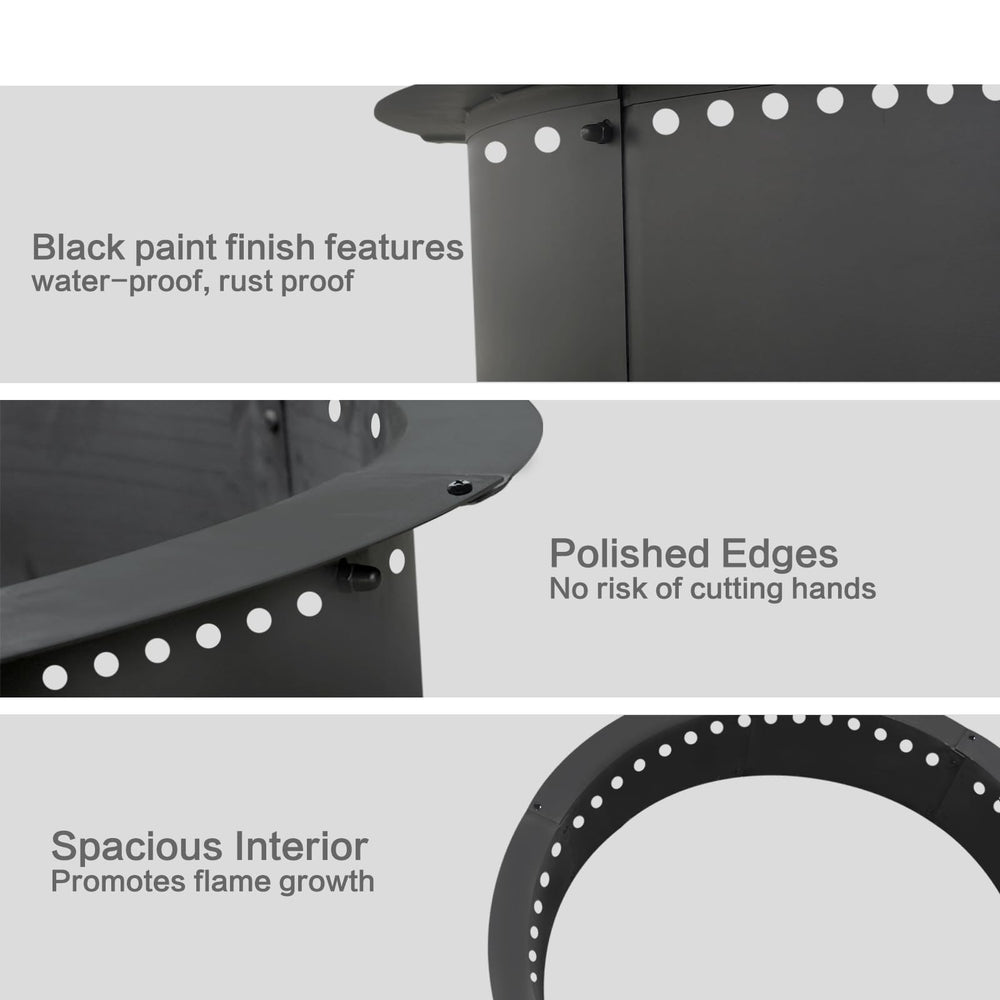 soulmate side profile showing ring depth and heat-resistant steel construction