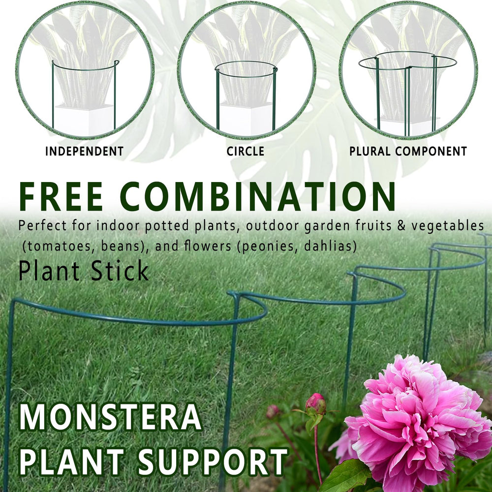 Soupiar stakes disassembled flat for compact storage between seasons