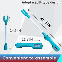 spark future LED torch turned on showing bright beam for low-light visibility