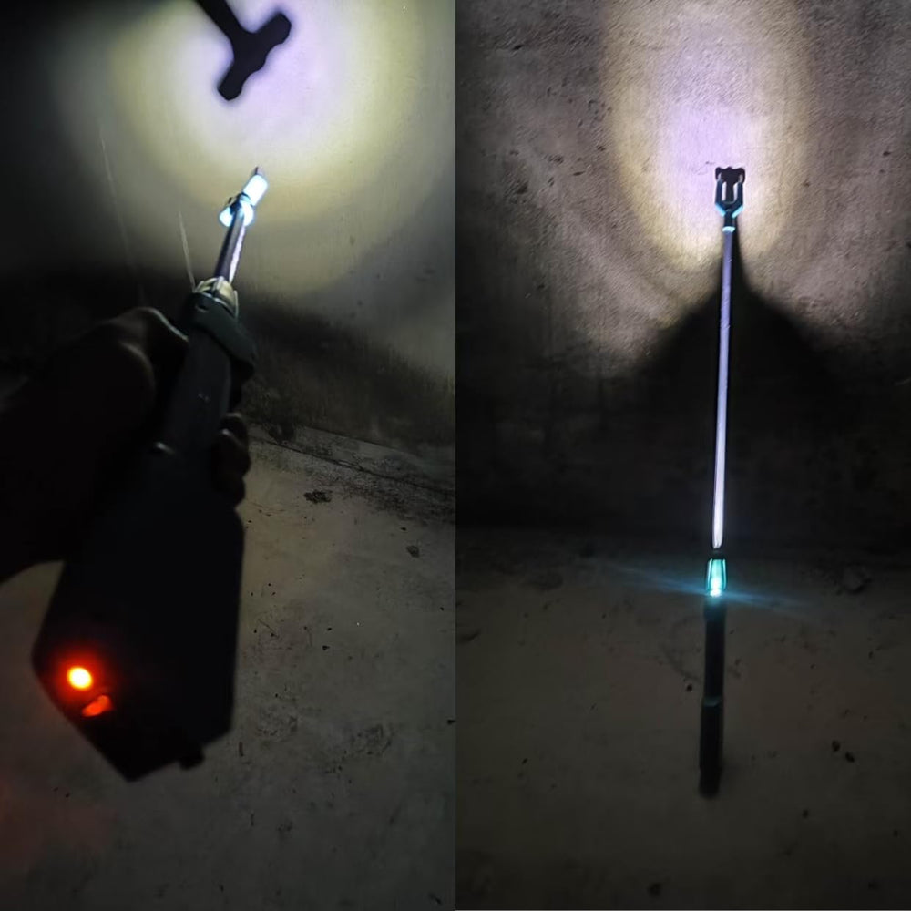 spark future prod beside measuring tape showing 26.3in scale for size clarity