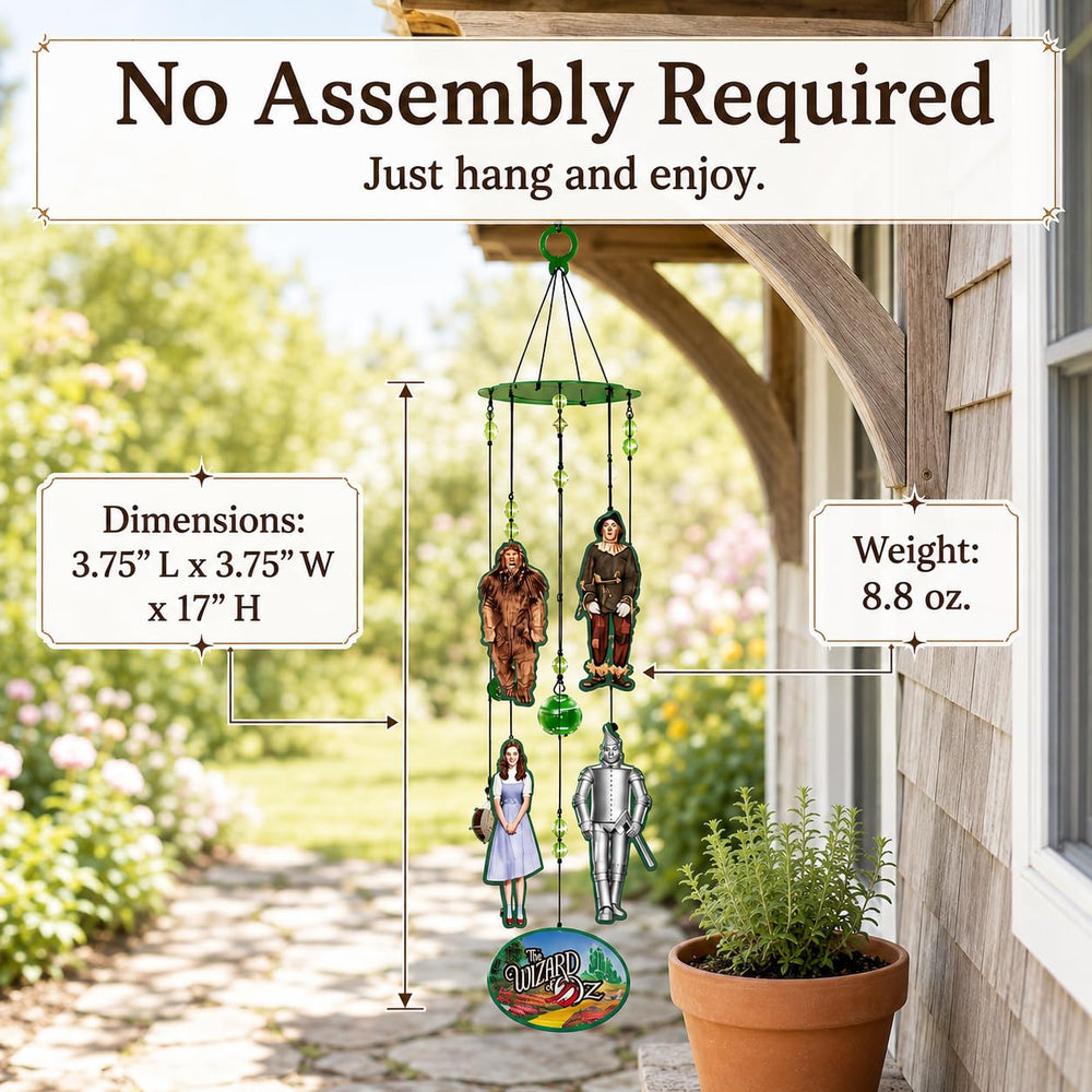 Spoontiques wind chime suspended on a porch hook providing ambient melodies for outdoor relaxation