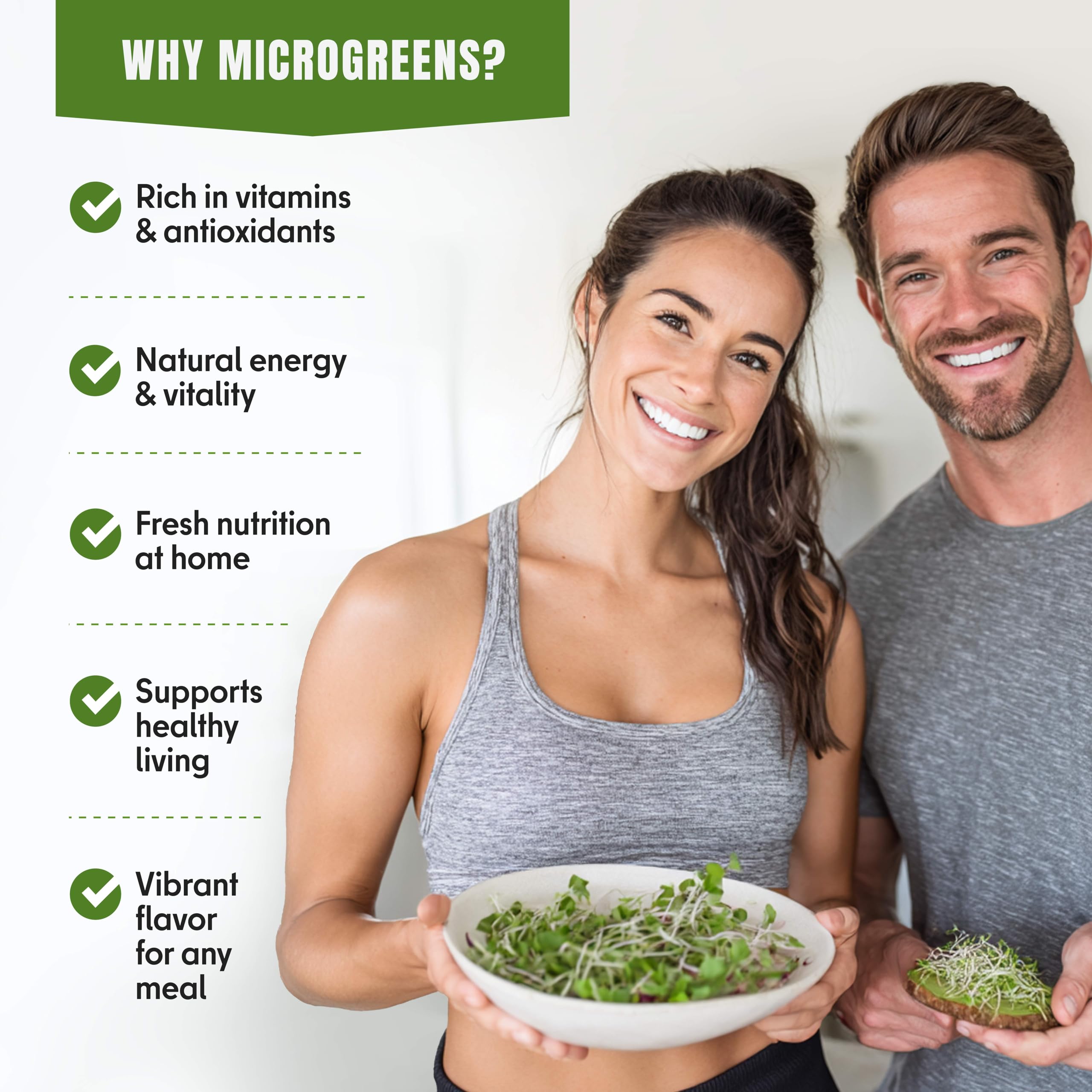 SproutMe Seeds label focused on germination counts and variety list