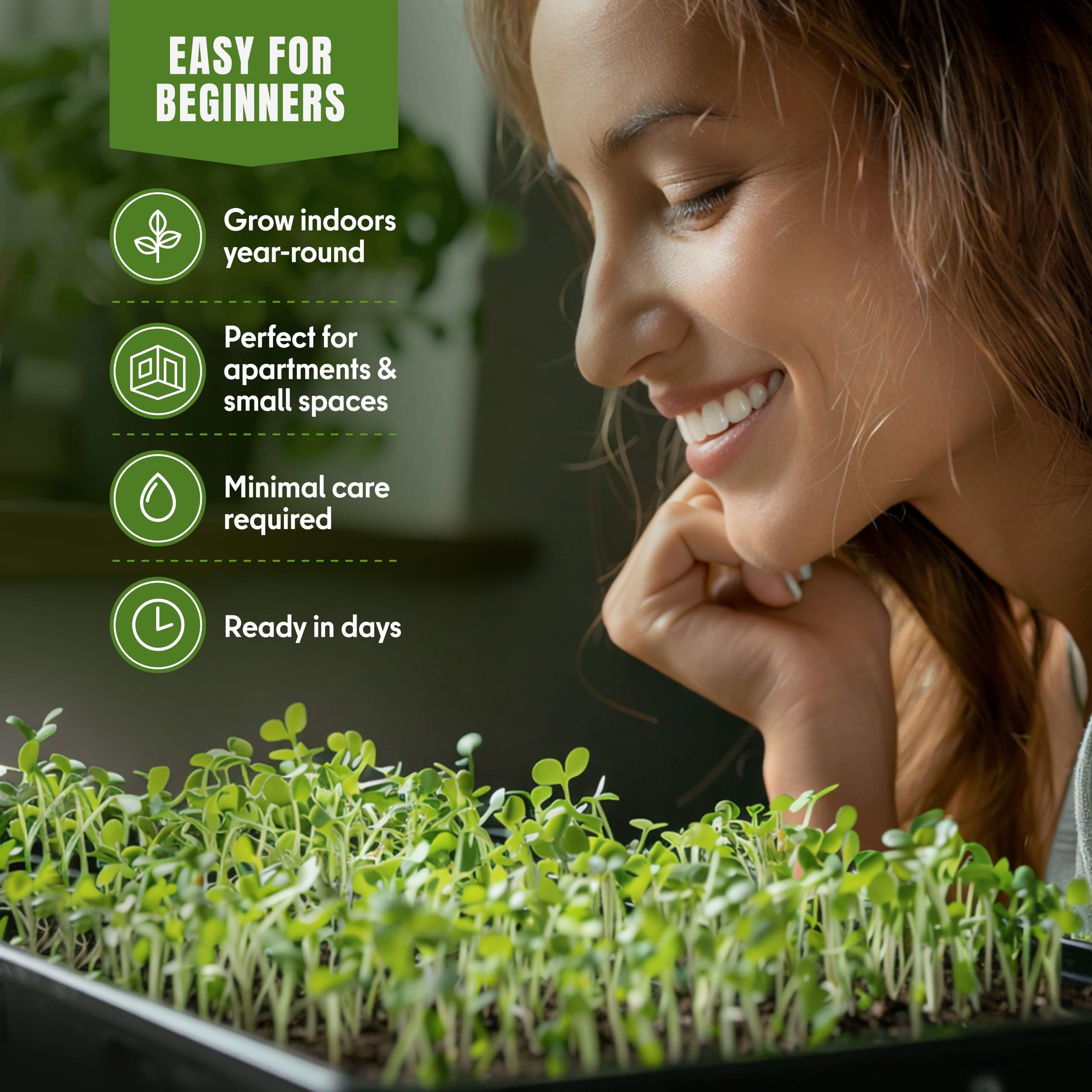SproutMe Seeds beside ruler showing seed packet size and scale