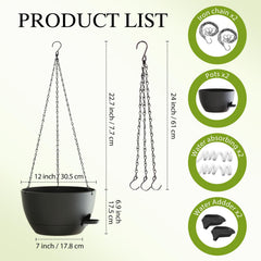 SQKH side profile highlighting planter depth and sturdy recyclable plastic for outdoor use