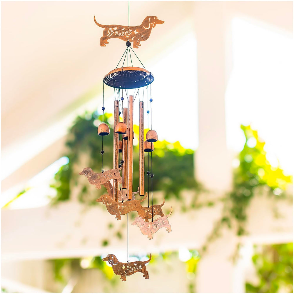 SRDJXY wind chime displayed in a living room showing indoor decorative versatility benefit