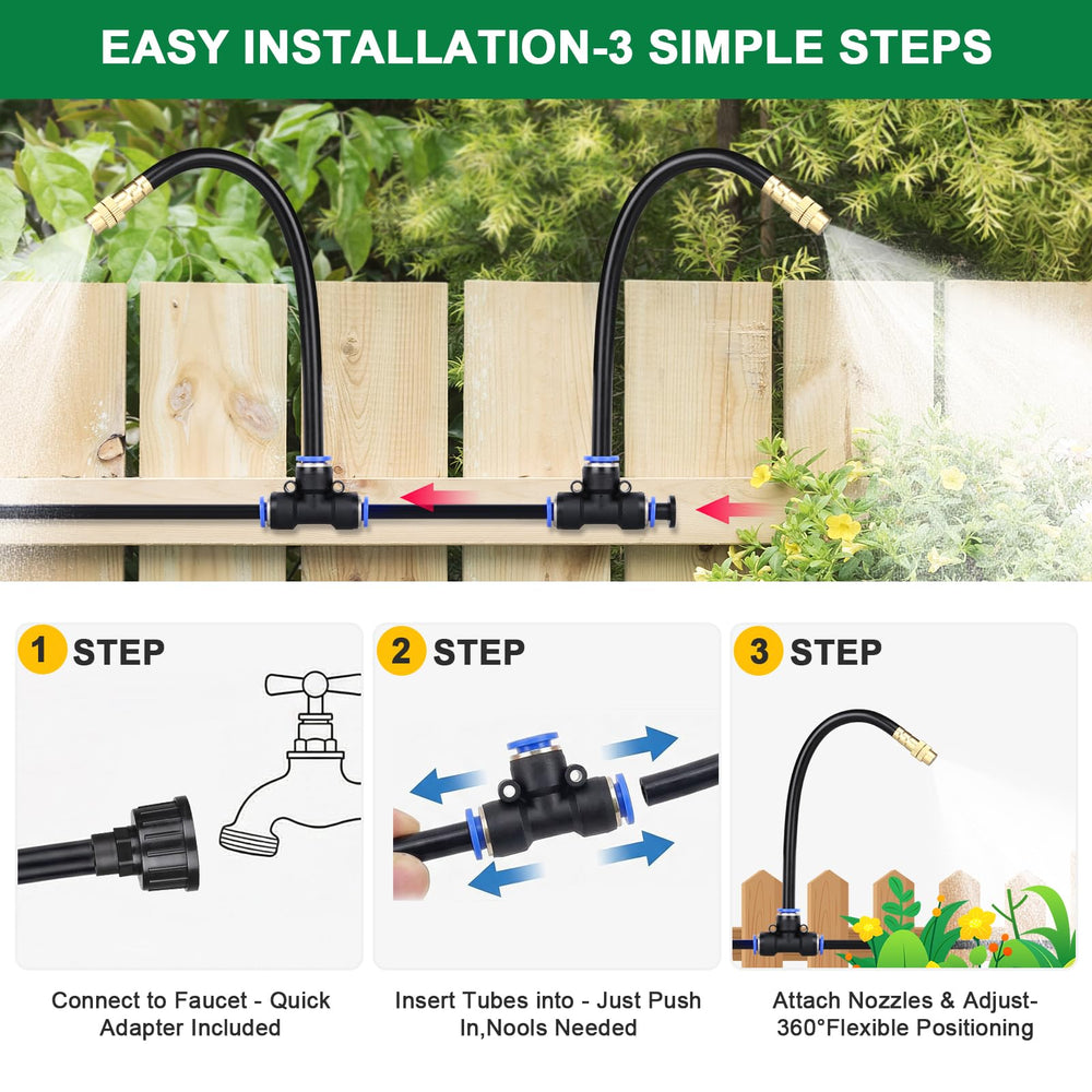 STARREY copper nozzle close-up highlighting adjustable 360° tip for precise watering