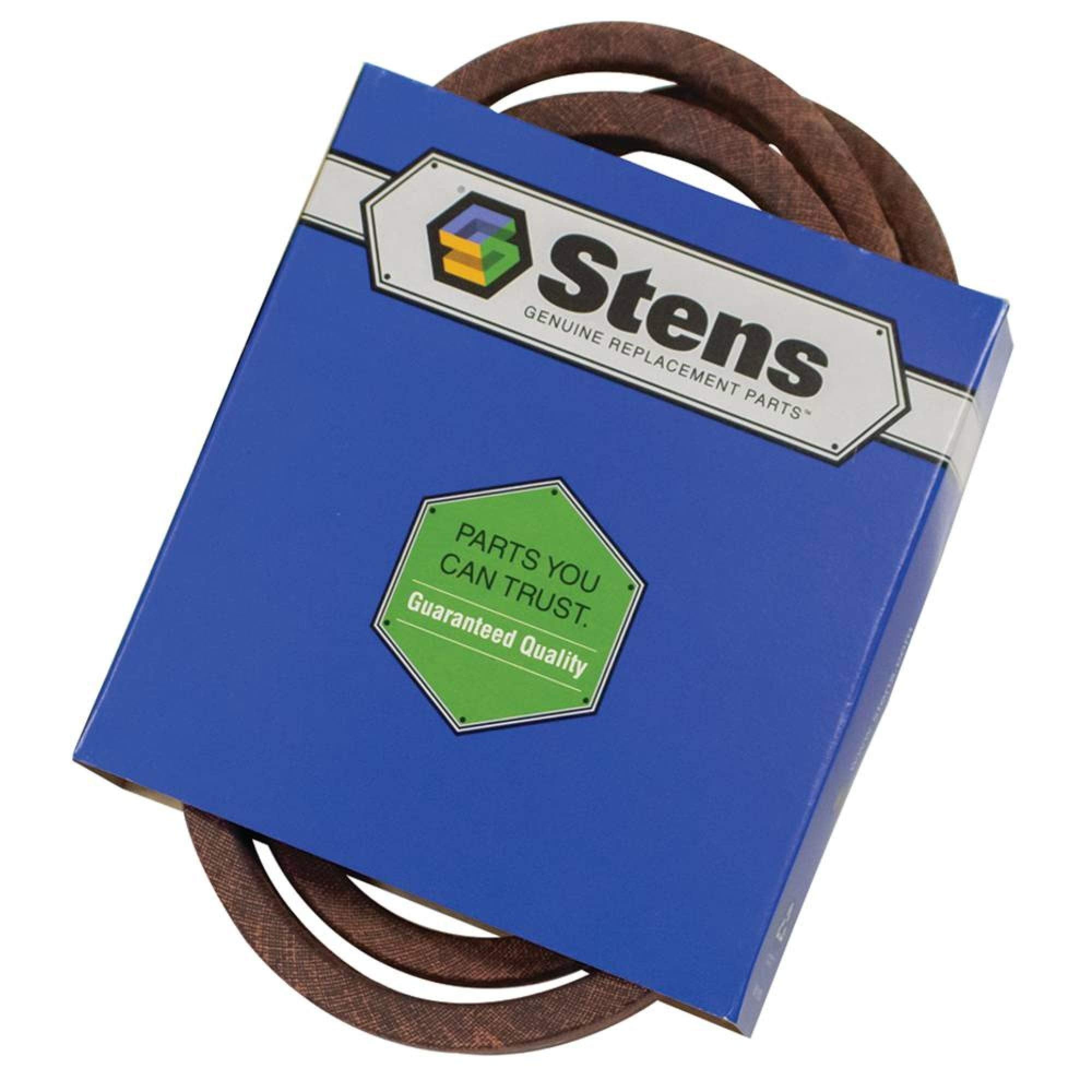 Stens front packaging showing model and benefits for easy identification