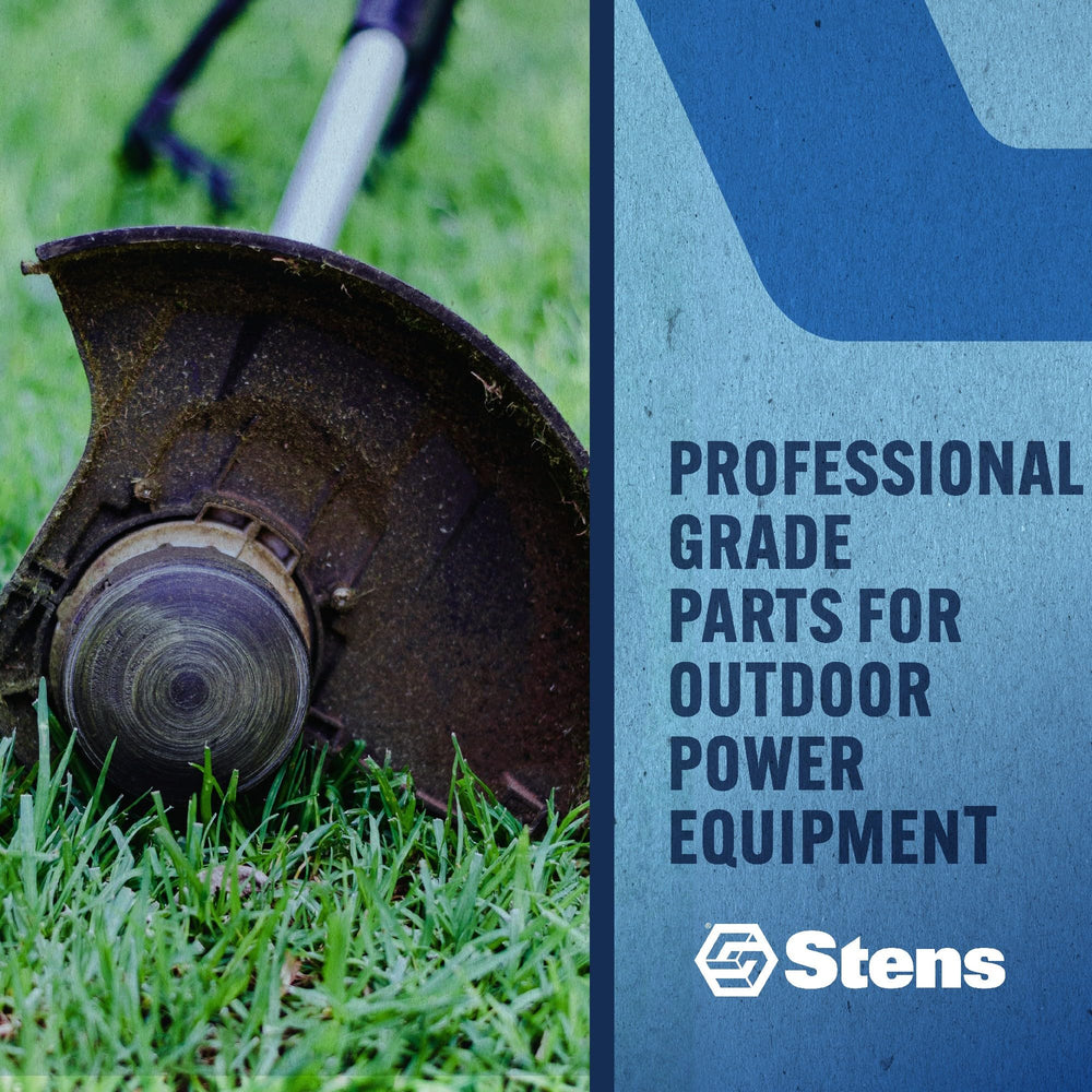 Close-up of Stens 610-411 grommet showing precise fit and sealing benefit
