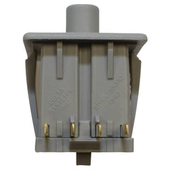 Stens seat switch connector close-up showing four terminals for direct fit