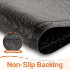 StepLively recycled PVC backing underside providing non-slip stability