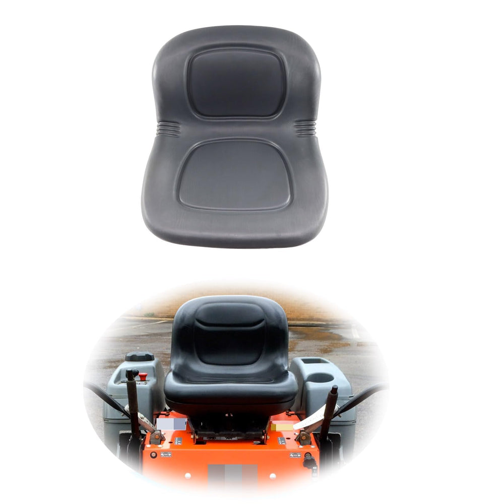 STILEALUS front view of gray tractor seat for easy replacement