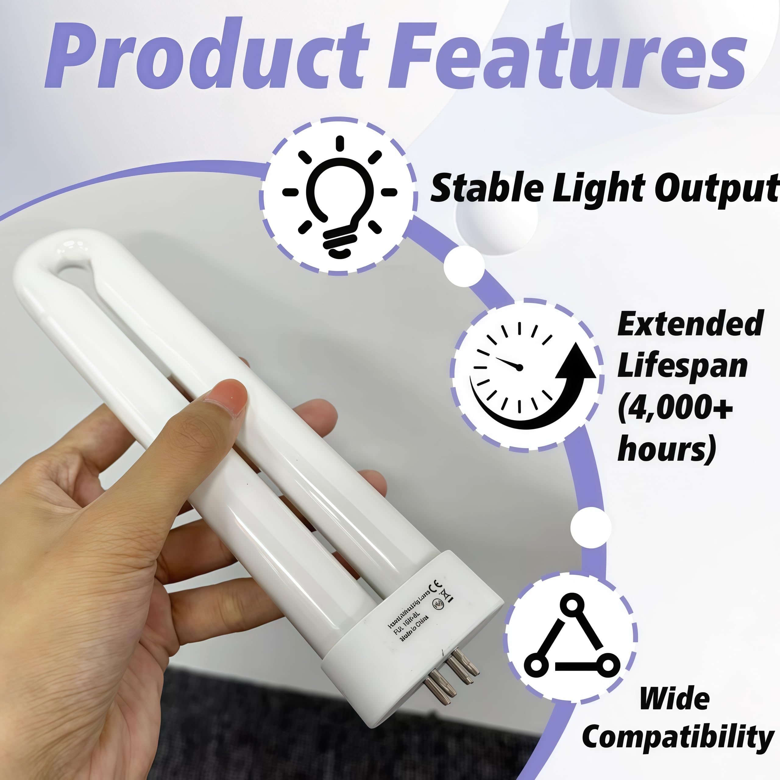 Stitokg bulb installed in insect-zapper demonstrating instant replacement and resumed protection