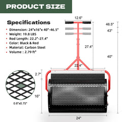 Sturdon close-up of diamond metal mesh drum for even material breakup
