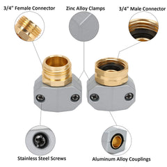 STYDDI zinc clamp detail with stainless screw showing corrosion resistance