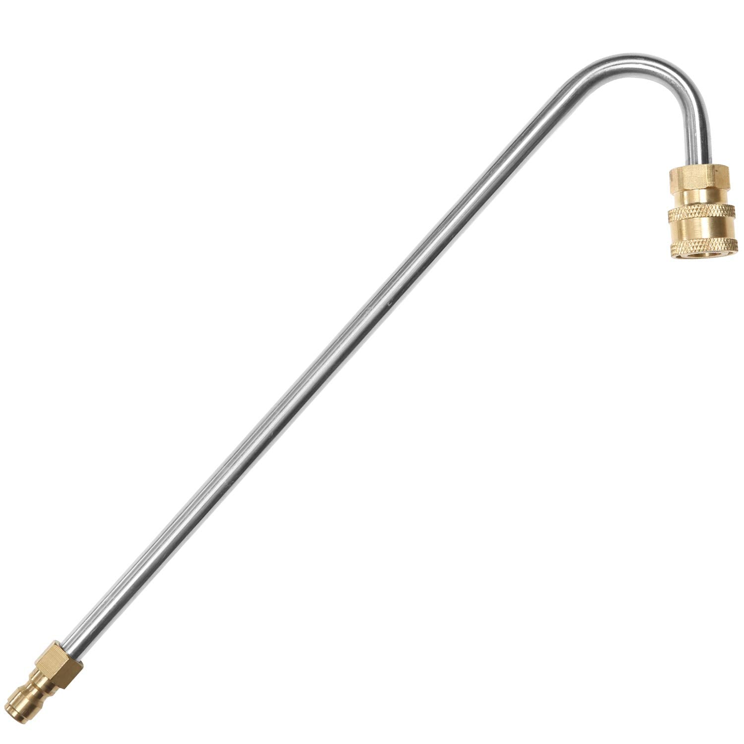 STYDDI front view of gutter cleaner showing compact U shape and durability benefit