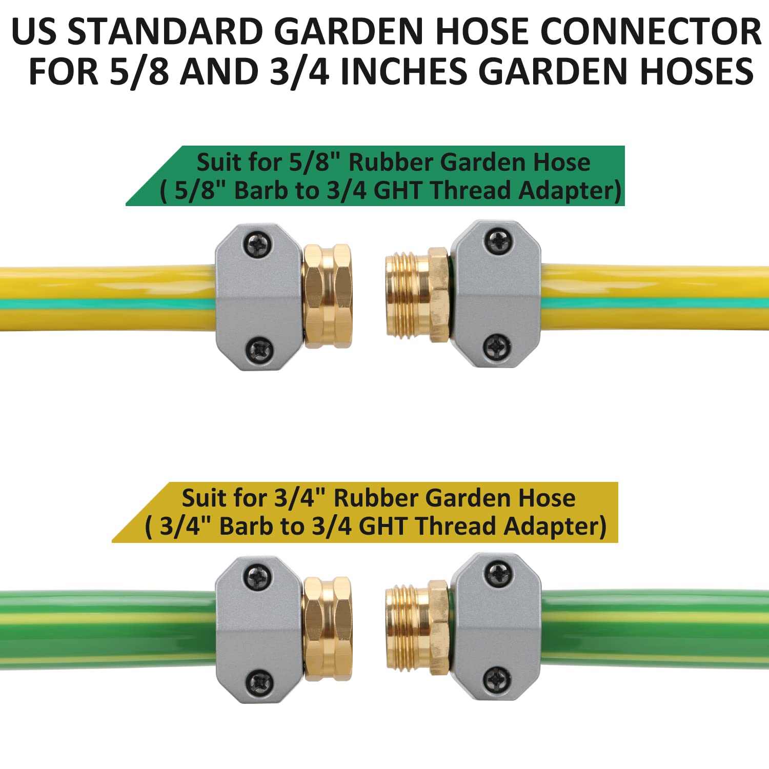 STYDDI connectors beside screwdriver showing compact size and ease