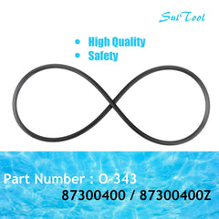 SuiTool O-ring installed on Pentair tank demonstrating leak prevention benefit