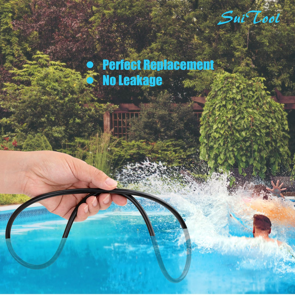 SuiTool O-ring beside ruler showing 8.98 inch inner diameter for accurate replacement