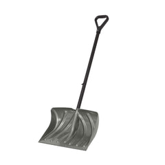 Suncast front view showing 20-inch blade and ergonomic handle for fast clearing