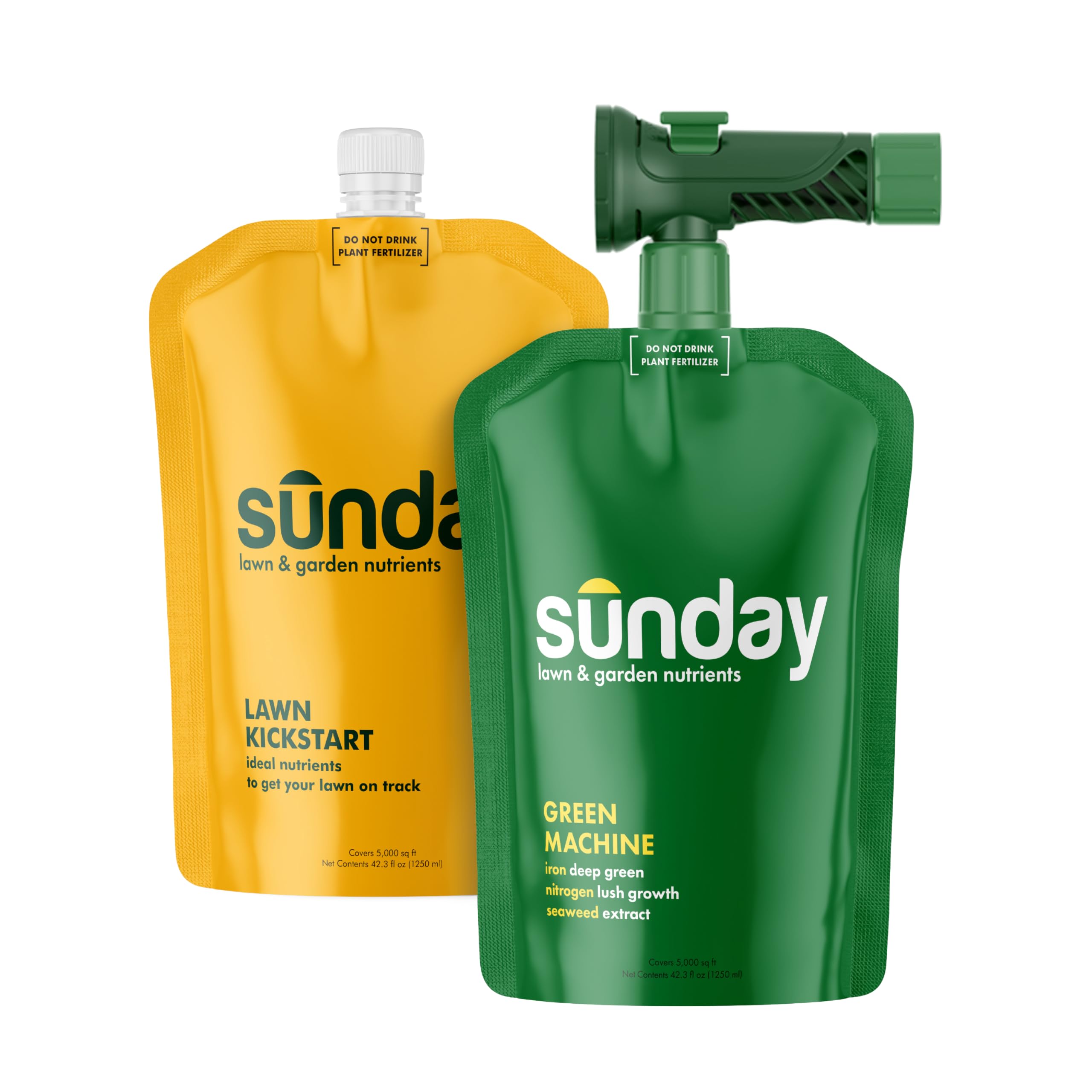 SUNDAY front packaging 2-pack showing bottles and benefits