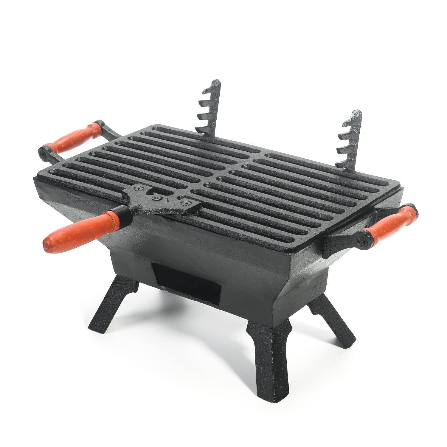 Sungmor front view tabletop grill showing compact profile and sturdy design