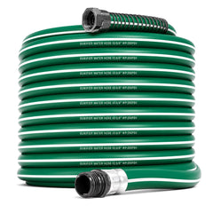Sunifier hose full-length coiled showing easy storage and reach