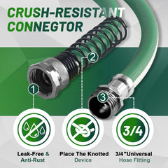 Sunifier hose hybird PVC texture detail highlighting durable, kink-resistant surface