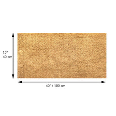 SUNYAY close-up of coir fiber texture highlighting breathability and drainage