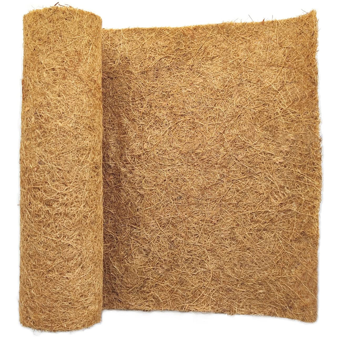 SUNYAY coco liner roll front view showing full 16x40 sheet and packaging benefit