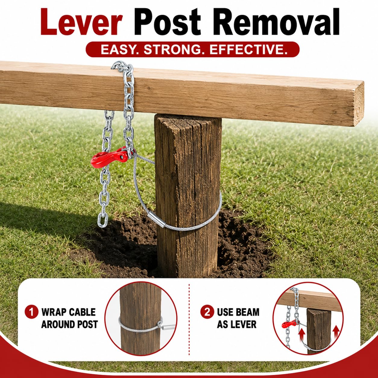 SUOWEEI used in a yard fence repair scene for faster DIY maintenance