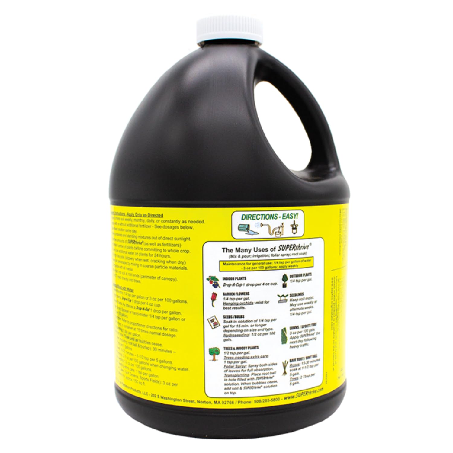 SUPERthrive clear solution close-up highlighting concentration and easy measurement