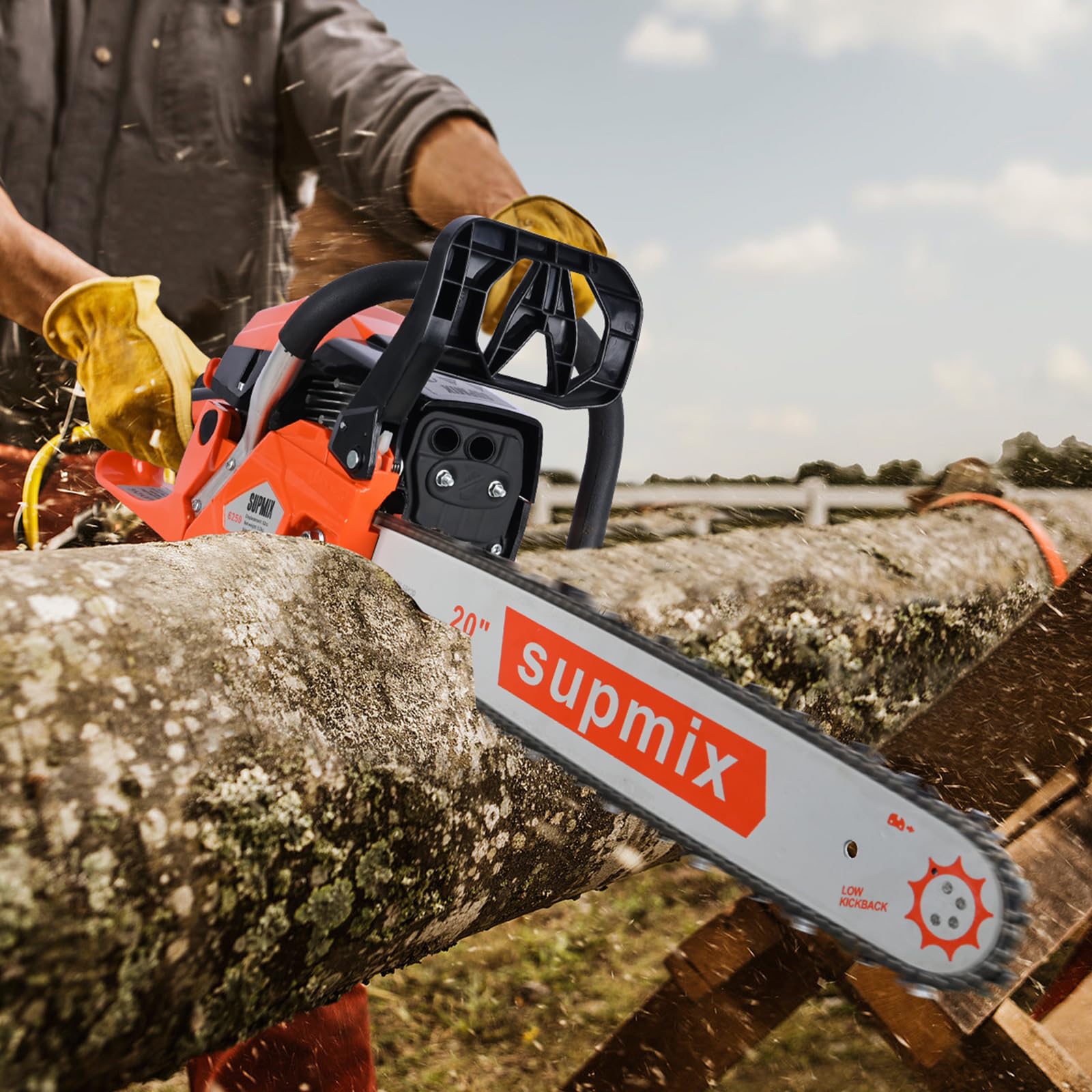 SUPMIXTOOLS ergonomic handle and controls reducing fatigue during extended operation