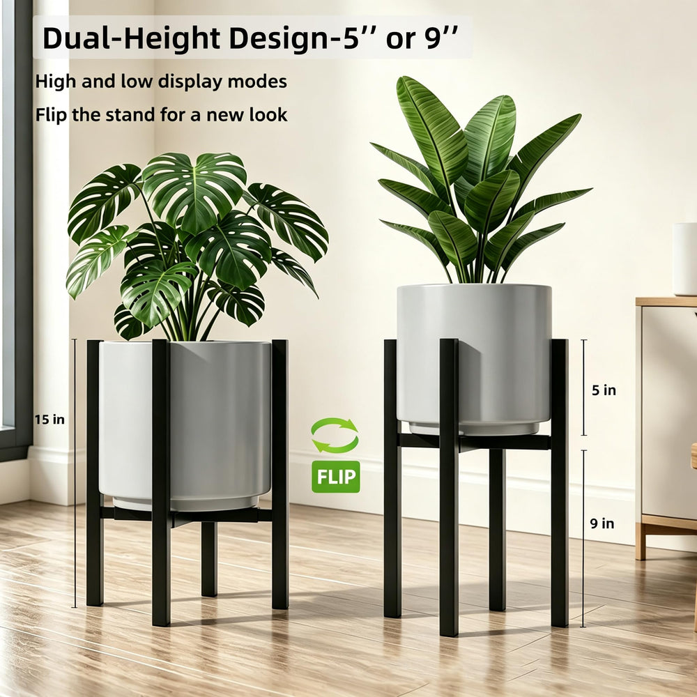 Sustivic flip-height demonstration illustrating quick change between 9 and 5 inches