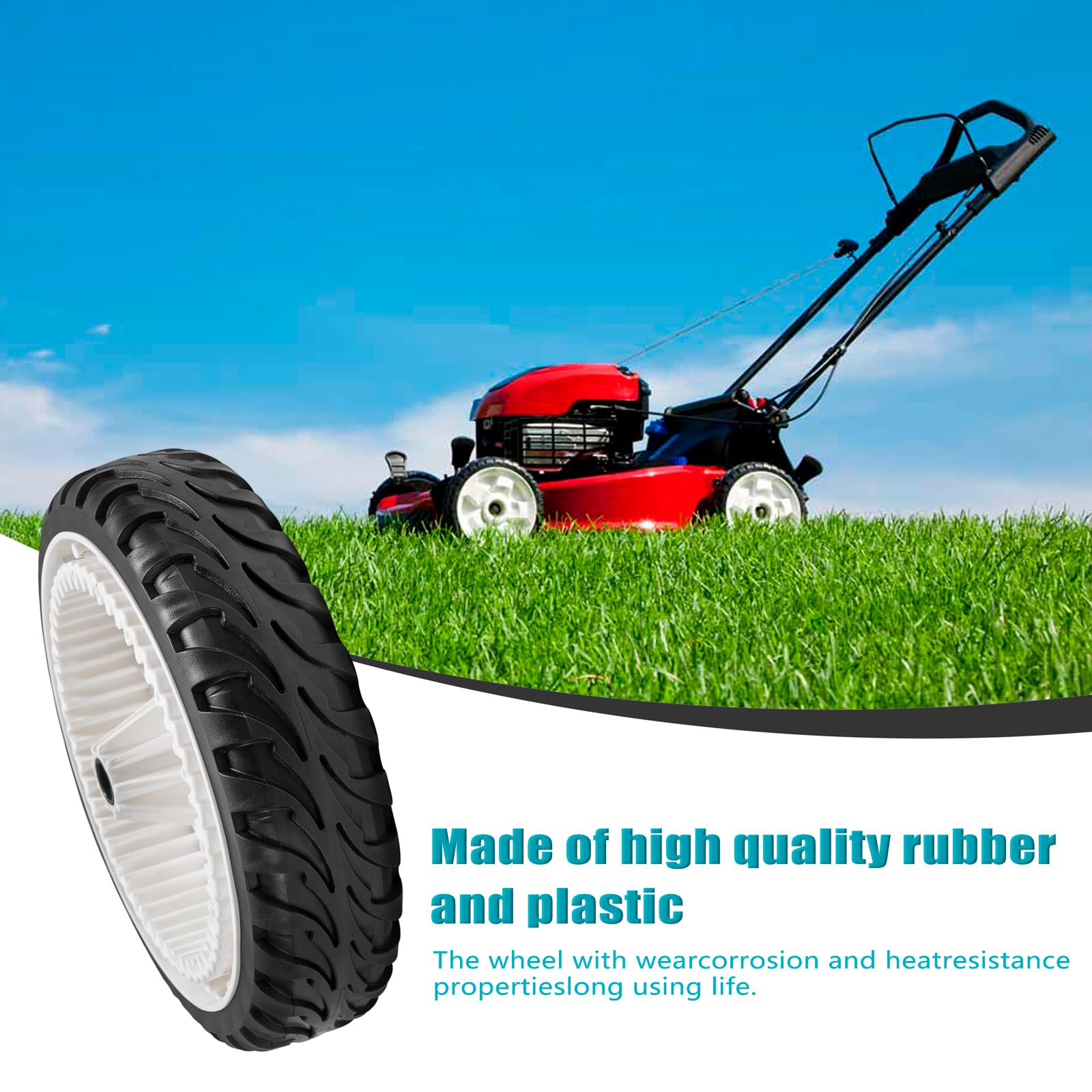 Sutmorly wheel installed on Toro mower restoring self propel function