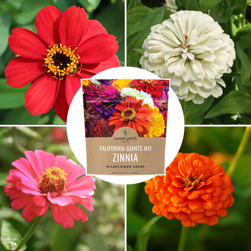 SWEET YARDS label and instructions for straightforward planting
