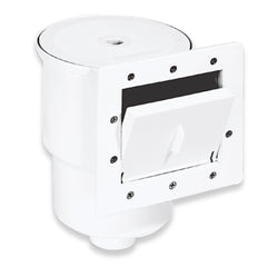 Swimline front view of skimmer showing clean intake and quick debris capture benefit