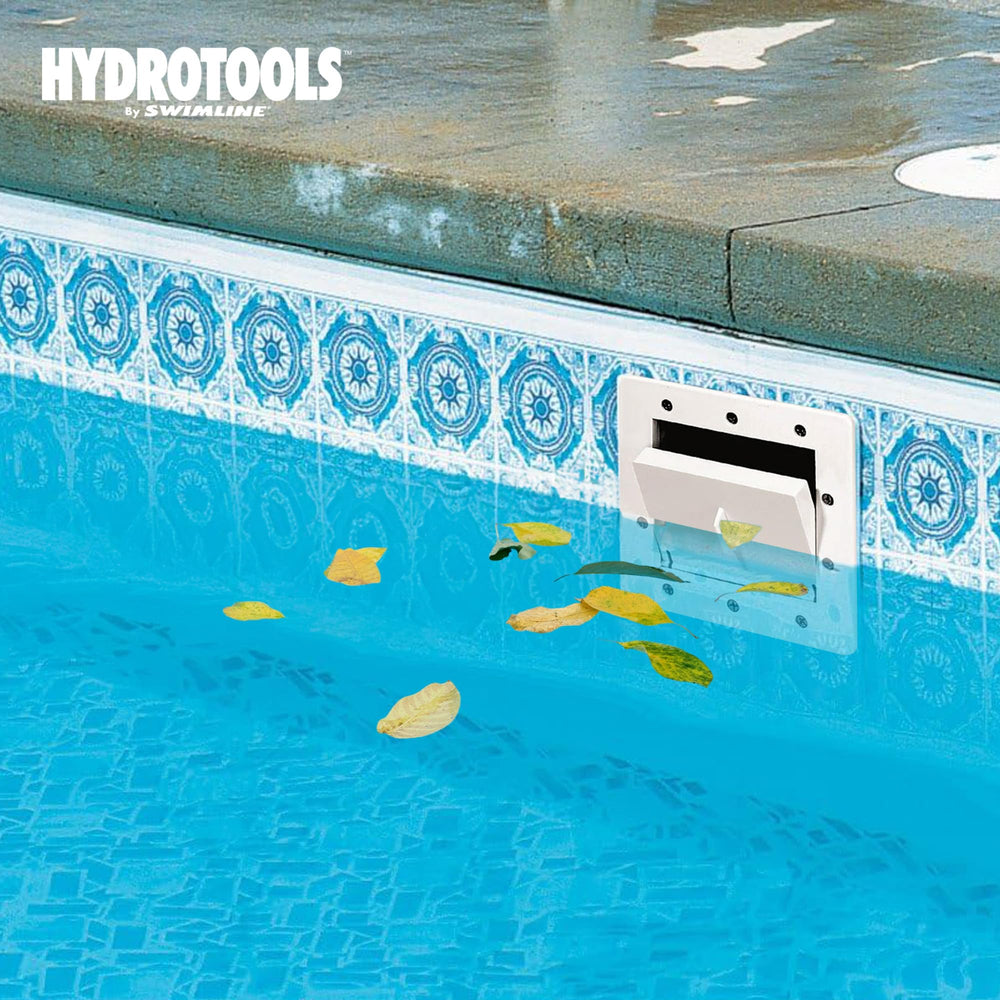 Swimline wide-mouth variant displayed to show greater debris capacity benefit