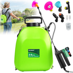 Sylsmart front view of backpack sprayer showing compact body and straps for comfortable carrying