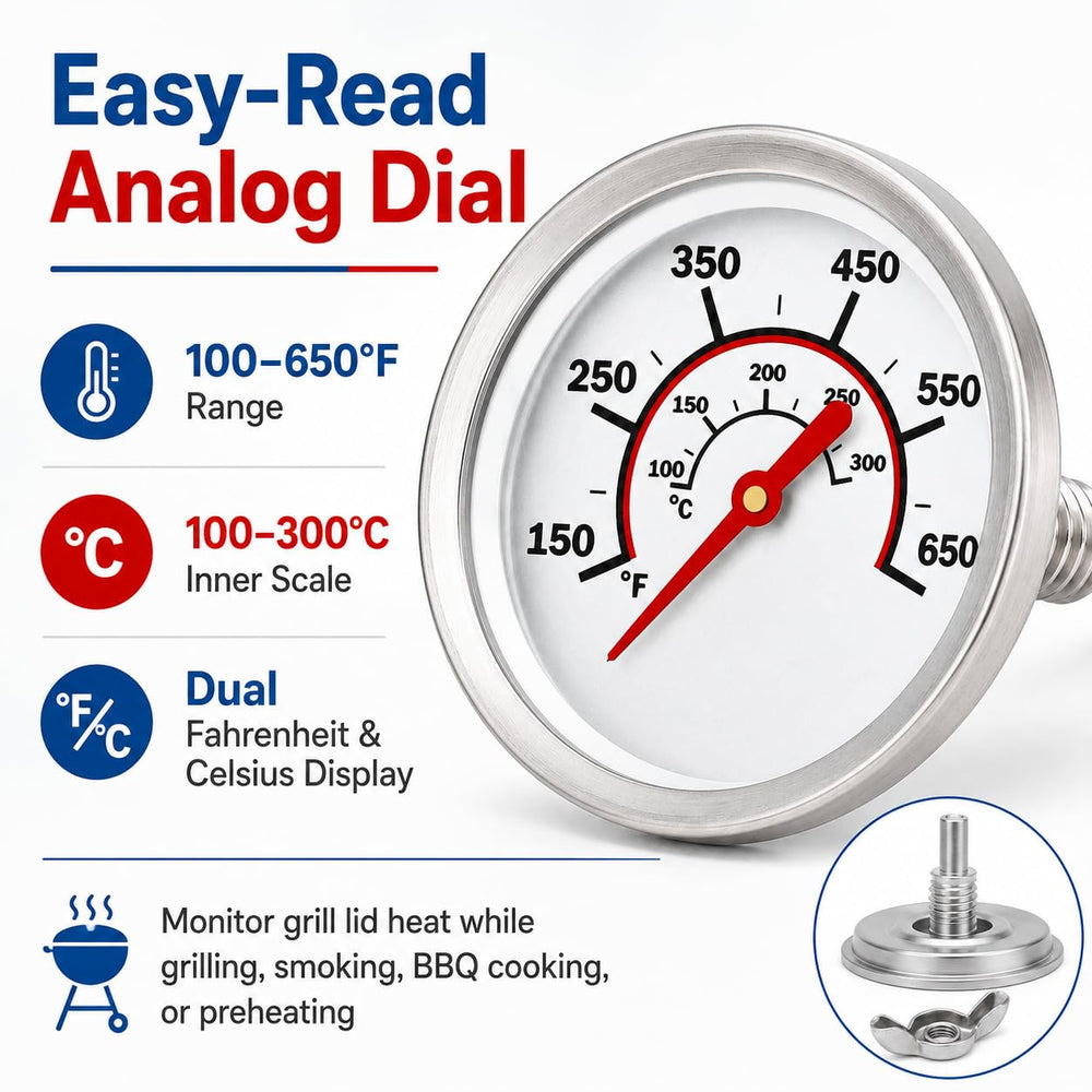 TAILGRILLER on a backyard grill demonstrating reliable temperature control
