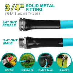 tckoasis solid metal 3/4" connector close-up, durable rust-resistant benefit