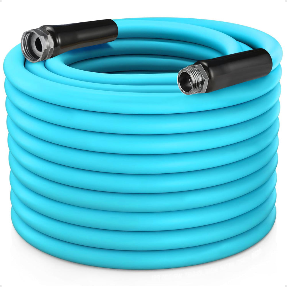 tckoasis front packaging showing 150ft hose and features, clear product info